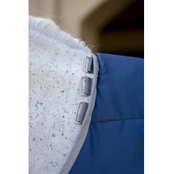 Coperta da scuderia Horseware Amigo Ripstop Insulator Plus 550g Marine / grigio titanio Blu marino