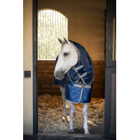 Coperta da scuderia Horseware Amigo Ripstop Insulator Plus 550g Marine / grigio titanio Blu marino Coperta da scuderia Horseware Amigo Ripstop Insulator Plus 550g Marine / grigio titanio Blu marino