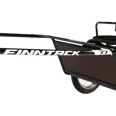 Sulky pony Finn-Tack T1 QH senza ruote Nero