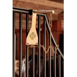 Gancio porta testiera Grooming Deluxe a 4 bracci Oro Gancio porta testiera Grooming Deluxe a 4 bracci Oro