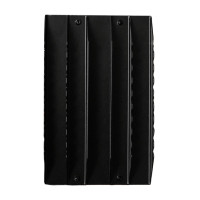 Curry comb in acciaio Grooming Deluxe Nero Curry comb in acciaio Grooming Deluxe Nero