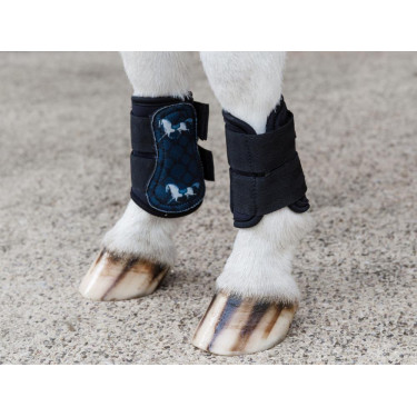 Stinchiere Turnout Kentucky motivo cavallo nero Stinchiere Turnout Kentucky motivo cavallo nero