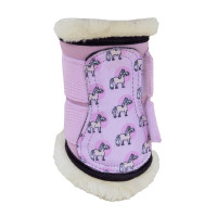 Ghette Turnout Kentucky montone Vegano Collezione Sammy Unicorno Rosa chiaro