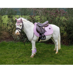 Ghette Turnout Kentucky montone Vegano Collezione Sammy Unicorno Rosa chiaro