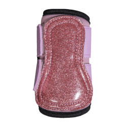 Ghette Turnout Kentucky paillettes di unicorno Rosa antico