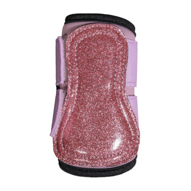 Ghette Turnout Kentucky paillettes di unicorno Rosa antico