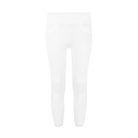 Leggings Miami Bambina Kentucky con grip alle ginocchia Bianco