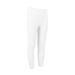 Leggings Miami Bambina Kentucky con grip alle ginocchia Bianco Leggings Miami Bambina Kentucky con grip alle ginocchia Bianco
