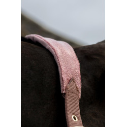 Capestro Velvet Unicorno glitterato Kentucky Rosa antico Capestro Velvet Unicorno glitterato Kentucky Rosa antico