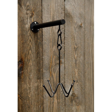 Porta-testiera Grooming Deluxe a 4 bracci con fissaggio a muro Porta-testiera Grooming Deluxe a 4 bracci con fissaggio a muro