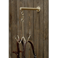 Porta-testiera Grooming Deluxe a 4 bracci con fissaggio a muro Oro