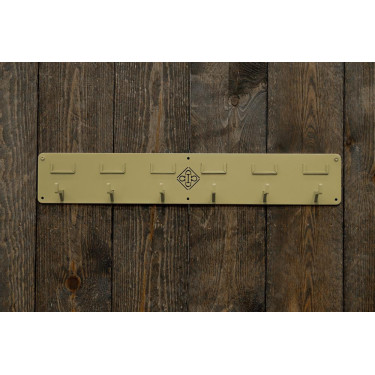 Porta-testiere Grooming Deluxe con 6 ganci e portanome Porta-testiere Grooming Deluxe con 6 ganci e portanome