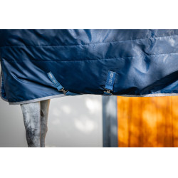 Coperta da scuderia Horseware Ionic Therapy 50g Bleu imperial / argent /Marine Blu Coperta da scuderia Horseware Ionic Therapy 50g Bleu imperial / argent /Marine Blu