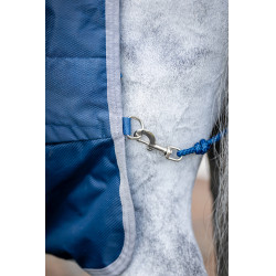 Coperta da scuderia Horseware Ionic Therapy 50g Bleu imperial / argent /Marine Blu Coperta da scuderia Horseware Ionic Therapy 50g Bleu imperial / argent /Marine Blu