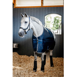 Coperta da scuderia Horseware Ionic Therapy 50g Bleu imperial / argent /Marine Blu Coperta da scuderia Horseware Ionic Therapy 50g Bleu imperial / argent /Marine Blu