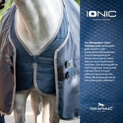 Coperta da scuderia Horseware Ionic Therapy 50g Bleu imperial / argent /Marine Blu Coperta da scuderia Horseware Ionic Therapy 50g Bleu imperial / argent /Marine Blu