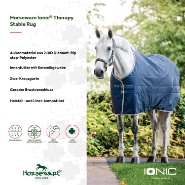 Coperta da scuderia Horseware Ionic Therapy 50g Coperta da scuderia Horseware Ionic Therapy 50g