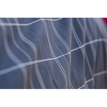 Coperta da scuderia Horseware Rhino Pony 100g Nero / quadri bianco grigi