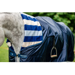 Coperta da lavoro impermeabile Horseware Newmarket Marine witney Blu marino Coperta da lavoro impermeabile Horseware Newmarket Marine witney Blu marino