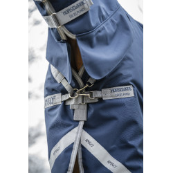 Coperta Horseware Amigo 1200D Integrated Turnout 0g Marino / grigio titanio / argento Blu marino Coperta Horseware Amigo 1200D Integrated Turnout 0g Marino / grigio titanio / argento Blu marino