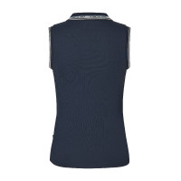Polo senza maniche Kingsland KLNaira in piqué da donna Marina Blu marino