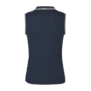 Polo senza maniche Kingsland KLNaira in piqué da donna Marina Blu marino Polo senza maniche Kingsland KLNaira in piqué da donna Marina Blu marino