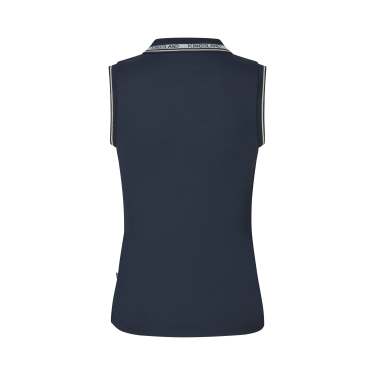 Polo senza maniche Kingsland KLNaira in piqué da donna Marina Blu marino