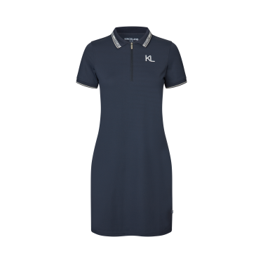 Abito polo Kingsland KLNaira in piqué da donna
