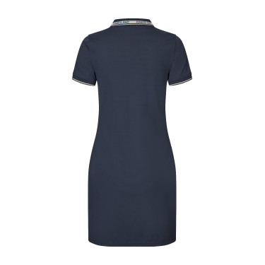 Abito polo Kingsland KLNaira in piqué da donna Marina Blu marino