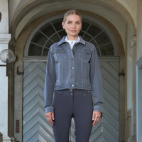 Giacca in denim da donna Kingsland KLKayce Grigio jeans Giacca in denim da donna Kingsland KLKayce Grigio jeans