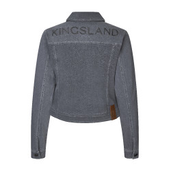 Giacca in denim da donna Kingsland KLKayce Grigio jeans