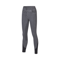Pantaloni in denim Kingsland KLKayce a fondo intero da donna per corporature a H