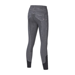 Pantaloni in denim Kingsland KLKayce a fondo intero da donna per corporature a H Grigio jeans