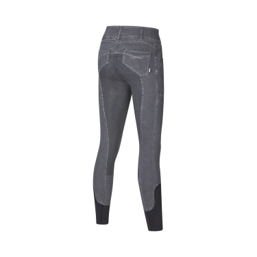 Pantaloni in denim Kingsland KLKayce a fondo intero da donna per corporature a H Pantaloni in denim Kingsland KLKayce a fondo intero da donna per corporature a H