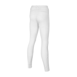 Pantaloni Kingsland KLKerry senza cuciture con grip al ginocchio per donna morfologia a H Bianco