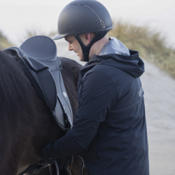 Giacca antipioggia Kingsland EQ KL Storm impermeabile unisex Nero