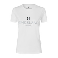 T-shirt Logo Kingsland Classic donna Bianco