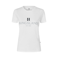 T-shirt Logo Kingsland Classic donna Bianco