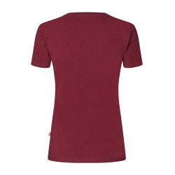 T-shirt Logo Kingsland Classic donna Nuovo bordeaux Rosso T-shirt Logo Kingsland Classic donna Nuovo bordeaux Rosso