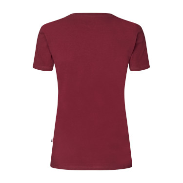 T-shirt Logo Kingsland Classic donna Nuovo bordeaux Rosso T-shirt Logo Kingsland Classic donna Nuovo bordeaux Rosso