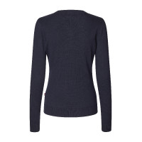 Maglione Kingsland scollo a V Classic donna Marina Blu marino