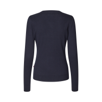 Maglione Kingsland scollo a V Classic donna Marina Blu marino