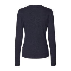 Maglione Kingsland scollo a V Classic donna Marina Blu marino