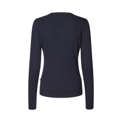 Maglione Kingsland scollo a V Classic donna Marina Blu marino