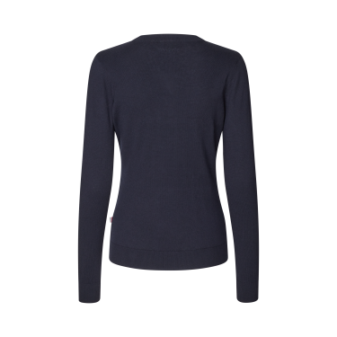 Maglione Kingsland scollo a V Classic donna Marina Blu marino