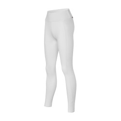 Leggings Kingsland Full Grip Classic donna Bianco