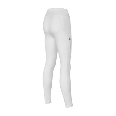 Leggings Kingsland Full Grip Classic donna Bianco