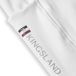 Leggings Kingsland Full Grip Classic donna Bianco