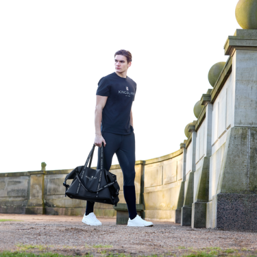 T-shirt Logo Kingsland Classic uomo Marina Blu marino