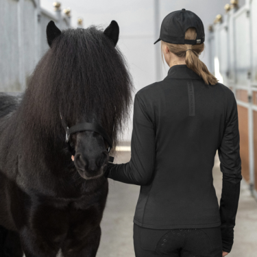 Top da allenamento Kingsland EQ KL Vigdis donna Nero